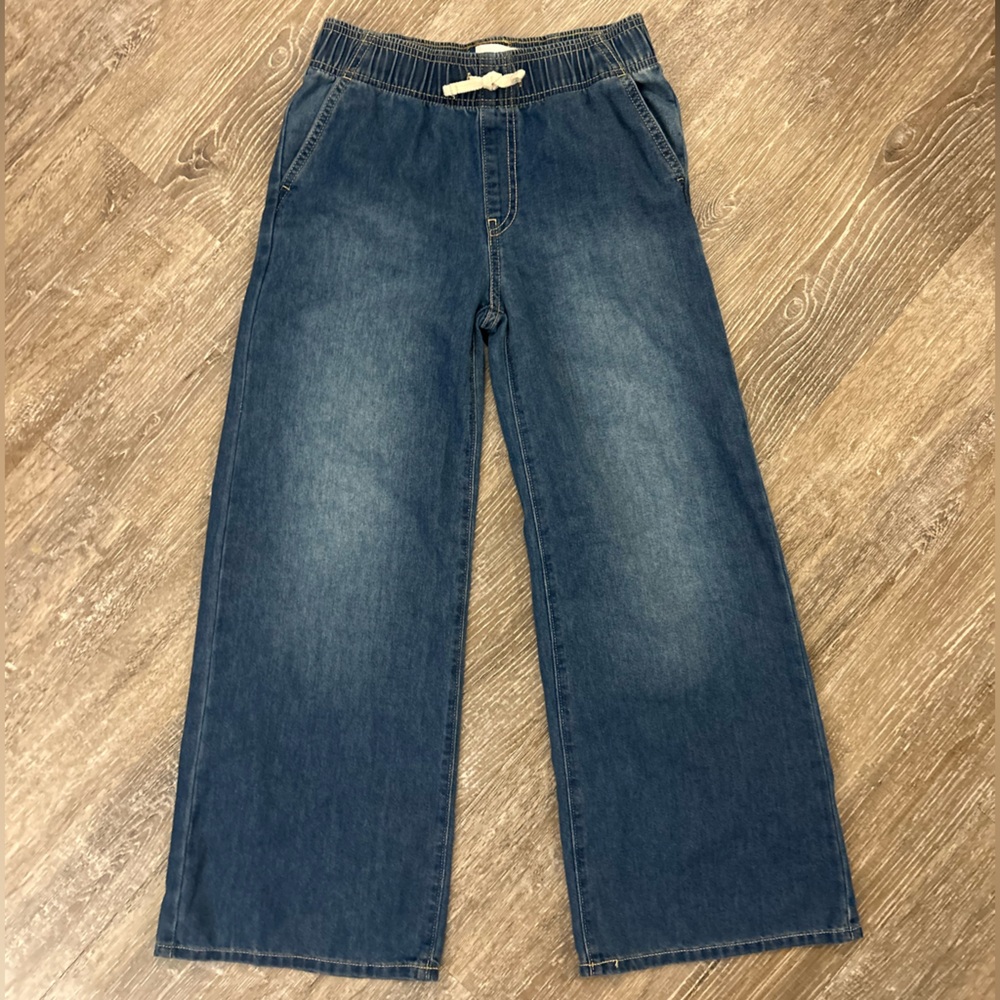 NWOT Old Navy Blue Baggy Jeans Girls 10/12